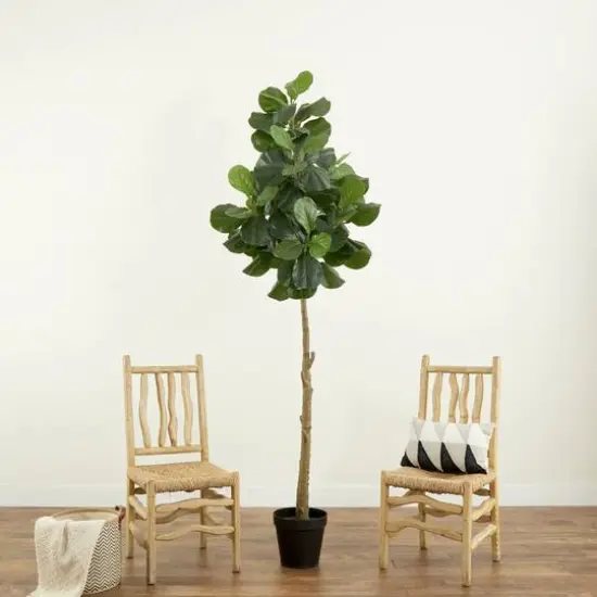 8ft. Artificial Fiddle Leaf Fig Tree {6}