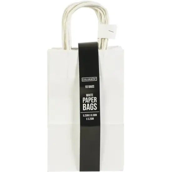 Colorbok&reg; Small White Craft Bags, 10ct. {1}