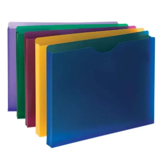 Smead&reg; Poly Expanding File Jackets, 10ct. {1}