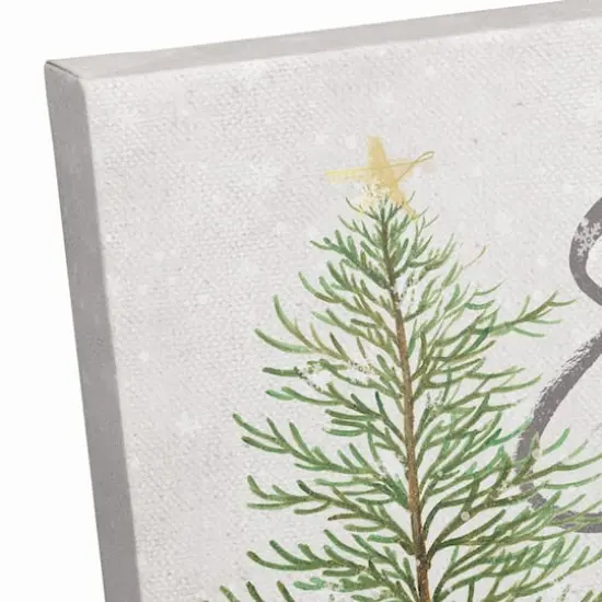 Let It Snow Canvas Wall Art {4}