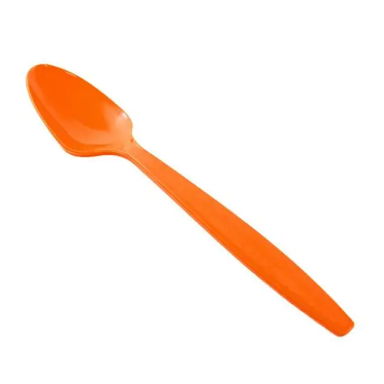 JAM Paper Plastic Spoons, 100ct. Orange {4}