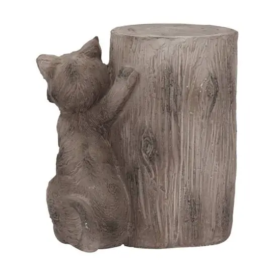 Brown MGO Modern Farmhouse Garden Sculpture, 15" x 14" x 10" {6}