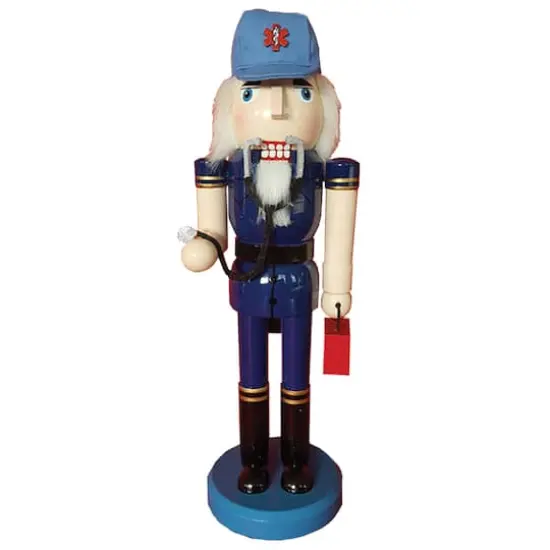 Santa's Workshop 14" EMT Nutcracker {1}
