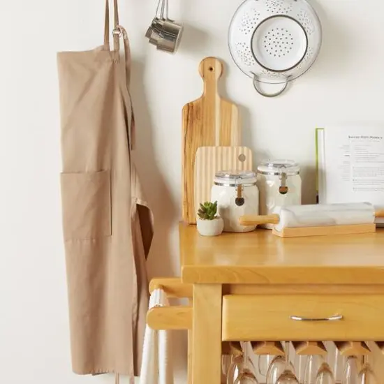 DII&reg; Chino Chef Apron Stone {7}