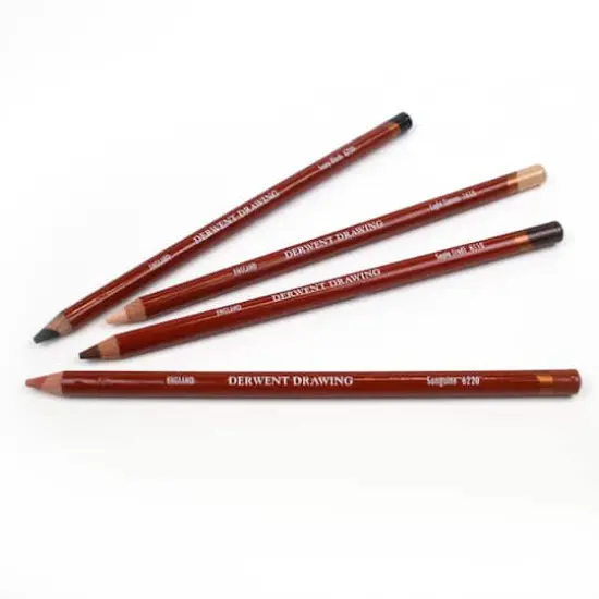 Derwent&reg; Drawing Pencil Ivory Black {4}