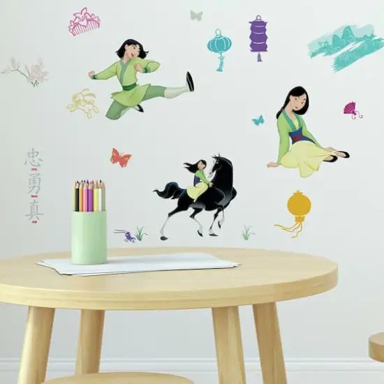 RoomMates Disney&reg; Mulan Peel & Stick Wall Decals {4}