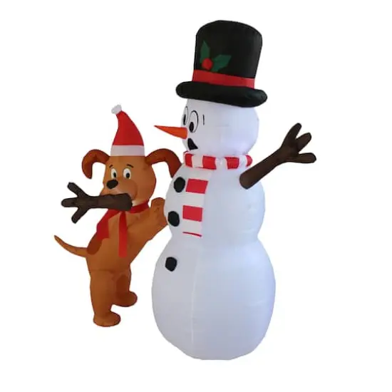 5ft. Inflatable Ugly Sweater Party Penguin {4}