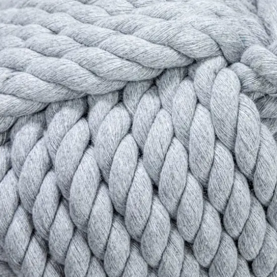 Hello Honey&reg; 6" Gray Nautical Rope Knot Decoration {8}