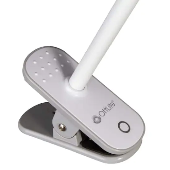 OttLite® Lighted Magnifier Clip Lamp {4}