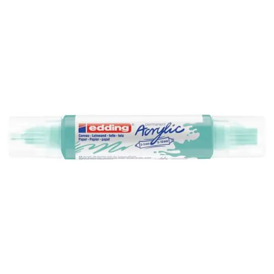 edding® 5400 Acrylic 3D Double Liner Marker Opulent Turquoise {1}