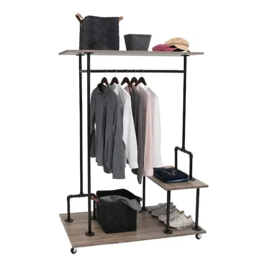 Organize It All Pipe Line Closet Organizer {3}