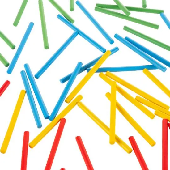 Toy Time Math Manipulatives Number Tiles & Colorful Sticks {6}