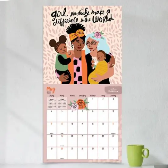 TF Publishing 2025 Mahogany Wall Calendar {4}