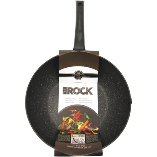 The Rock&reg; by Starfrit&reg; 11" Stir Fry Pan {3}