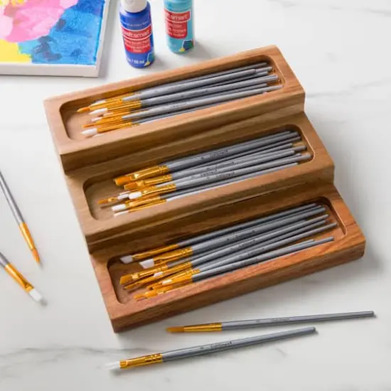 Assorted All-Purpose Brushes Super Value Pack by Craft Smart&reg; {3}