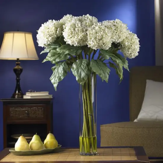 Hydrangea Silk Flower Arrangement {3}