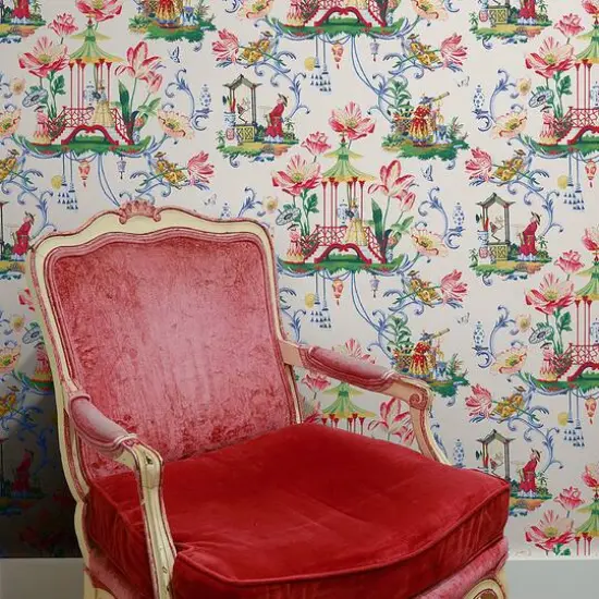 Harrison Howard East of the Moon Peel & Stick Wallpaper Porcelain {5}