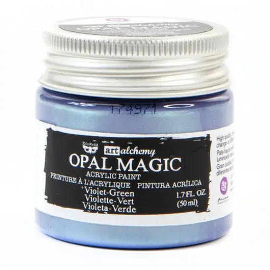 Finnabair&reg; Art Alchemy Opal Magic Acrylic Paint, 1.7oz. Rose-Gold {2}