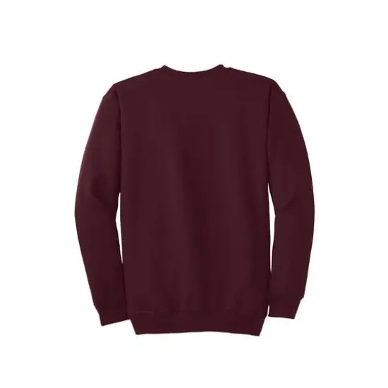 Port & Company&reg; Essential Fleece Crewneck Sweatshirt Maroon {5}