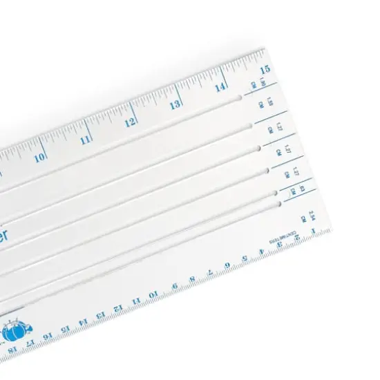 Dritz&reg; See-Thru Dressmakers Ruler {4}