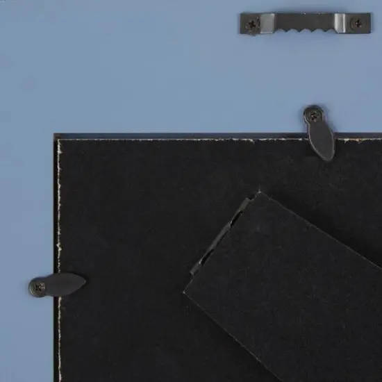 DII&reg; Antique Stonewash Blue Distressed 8" x 10" Farmhouse Picture Frame {4}