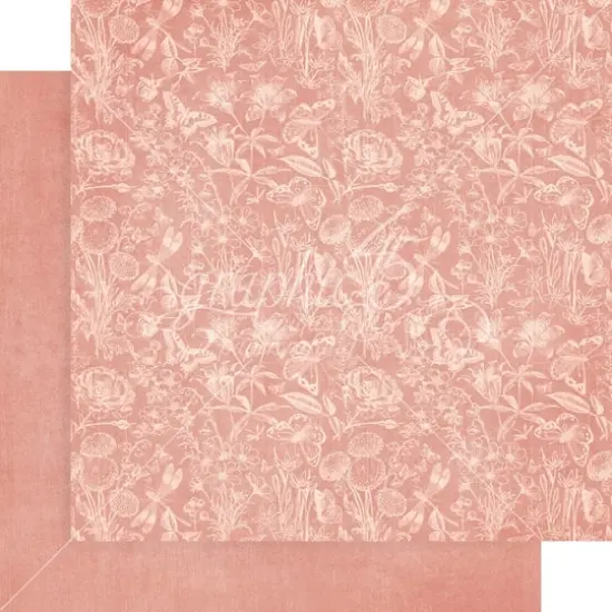 Graphic 45 Flower Market Patterns & Solids Double-Sided Paper Pad, 12" x 12" {3}