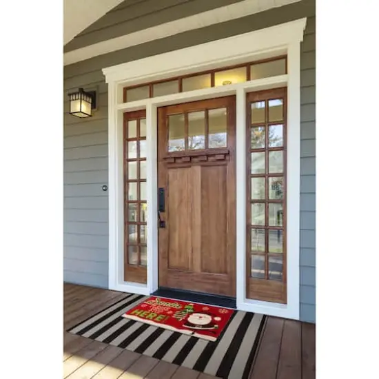 DII&reg; Santa Please Stop Here Doormat {3}