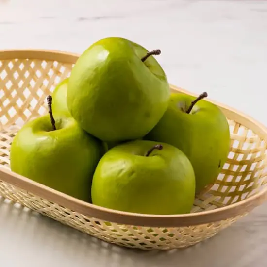 Ashland&reg; Garden Fresh Faux Fruit Bag of Green Apples {3}