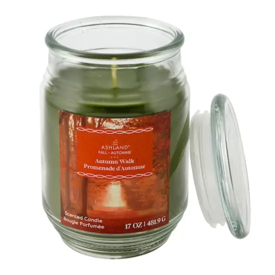 17oz. Fall Scented Jar Candle by Ashland&reg; Autumn Walk {3}
