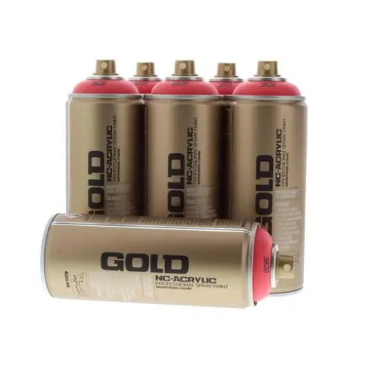 Montana&trade; Gold Acrylic Professional Spray Paint G3020 Strawberry {5}
