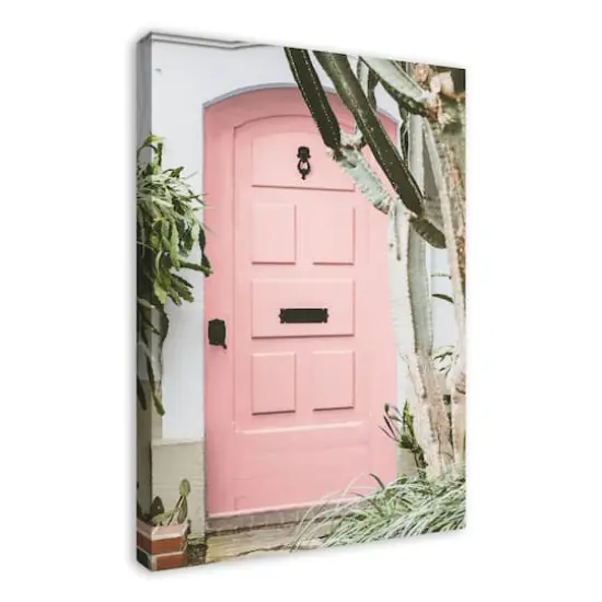 Blush door 24" x 36" Canvas Wall Art {3}