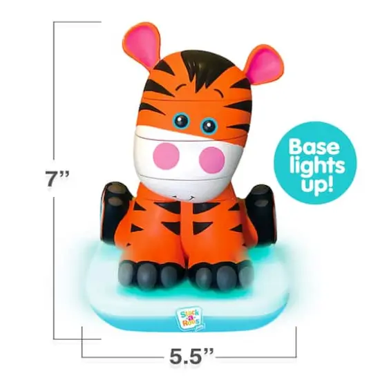 Stack-a-Roos Pals&trade; Baby Tiger Stacking Animal Tower {5}