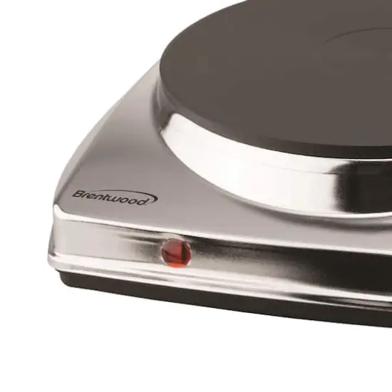 Brentwood 1000 Watt Electric Single-Burner Hot Plate {7}