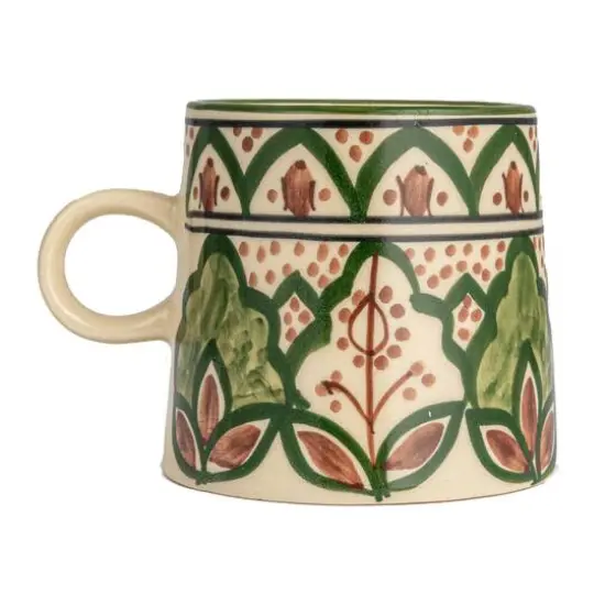 Hello Honey&reg; 3.75" Round Botanical Bliss Stoneware Mug {9}