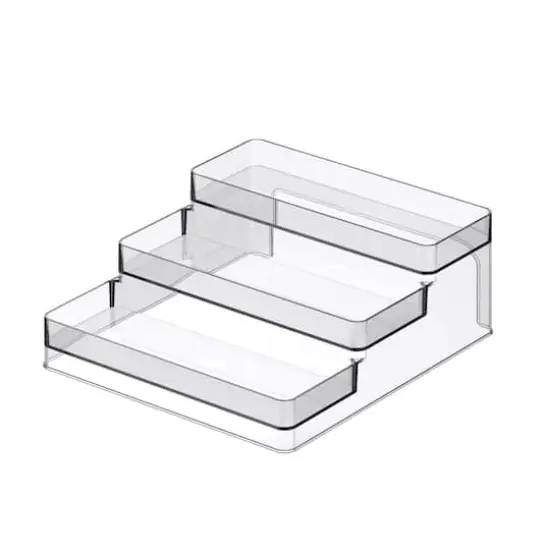 Clear 3-Tier Storage Shelf Organizer by Simply Tidy&reg; {1}