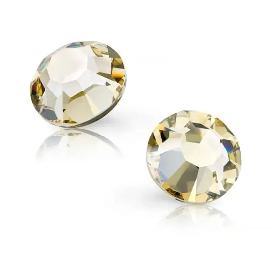 Preciosa MAXIMA SS9 Flatback Czech Crystals, 144ct. Crystal Honey {4}