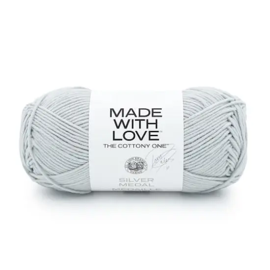 Lion Brand&reg; Tom Daley Made with Love&trade; The Cottony One&trade; Yarn Silver Medal {1}