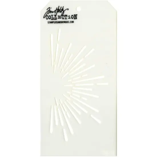 Stampers Anonymous Tim Holtz&reg; Burst Layered Stencil {3}