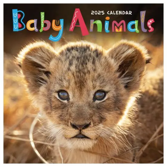 TF Publishing 2025 Baby Animals Wall Calendar {1}