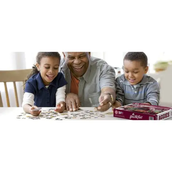 College Team Retro Series 500 Piece Puzzle Texas A&M Aggies {4}