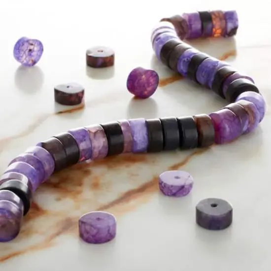 Purple Agate Heishi Beads by Bead Landing&trade; {3}
