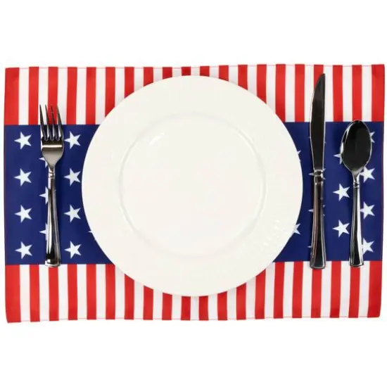 Stars & Stripes Americana Printed Placemats, 4ct. {7}