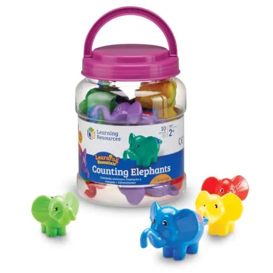 Learning Resources Snap-n-Learn Counting Elephants {1}