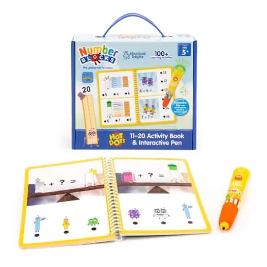Educational Insights&reg; Hot Dots Numberblocks 11-20 Activity Book {3}
