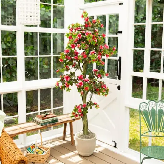 6ft. UV Resistant Artificial Azalea Tree (Indoor/Outdoor) {11}