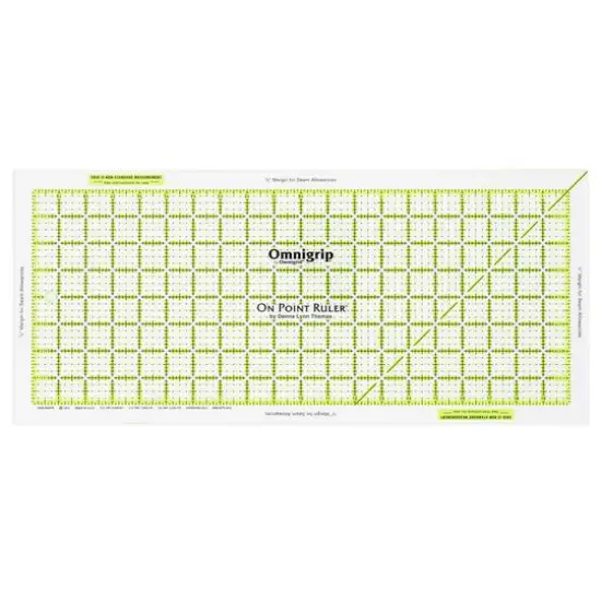 Omnigrip&reg; by Omnigrid&reg; On Point Quilters Ruler {1}