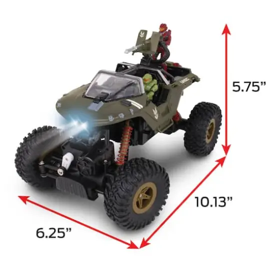 NKOK HALO Infinite R/C UNSC Warthog Rock Hog Rock Climber {4}