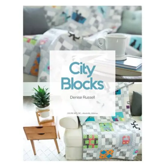 Leisure Arts&reg; Quilt & Sew City Block Book {4}