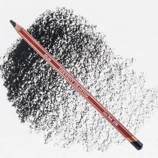 Derwent&reg; Drawing Pencil Ivory Black {8}