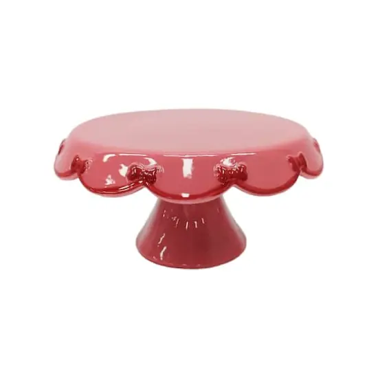 8" Bow Garland Edge Cake Stand by Ashland&reg; {1}